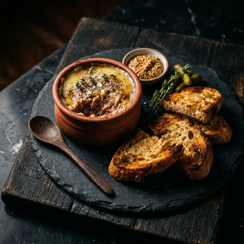 Rillettes (Slow-Cooked Pork Spread)