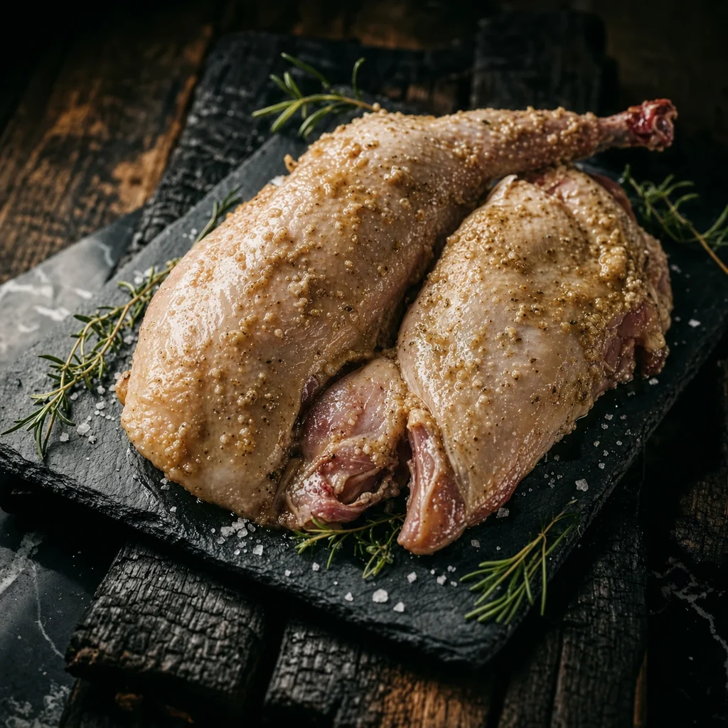 Guinea Fowl à la Normande